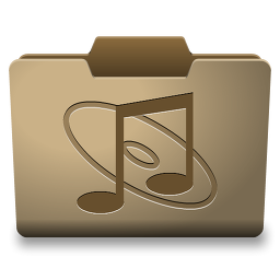Cardboard Music Icon 256x256 png